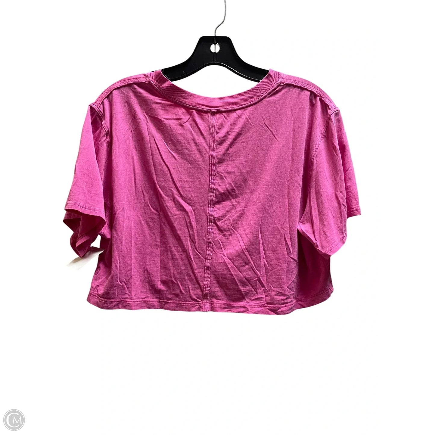 Top Short Sleeve By Lululemon In Pink, Size: 6