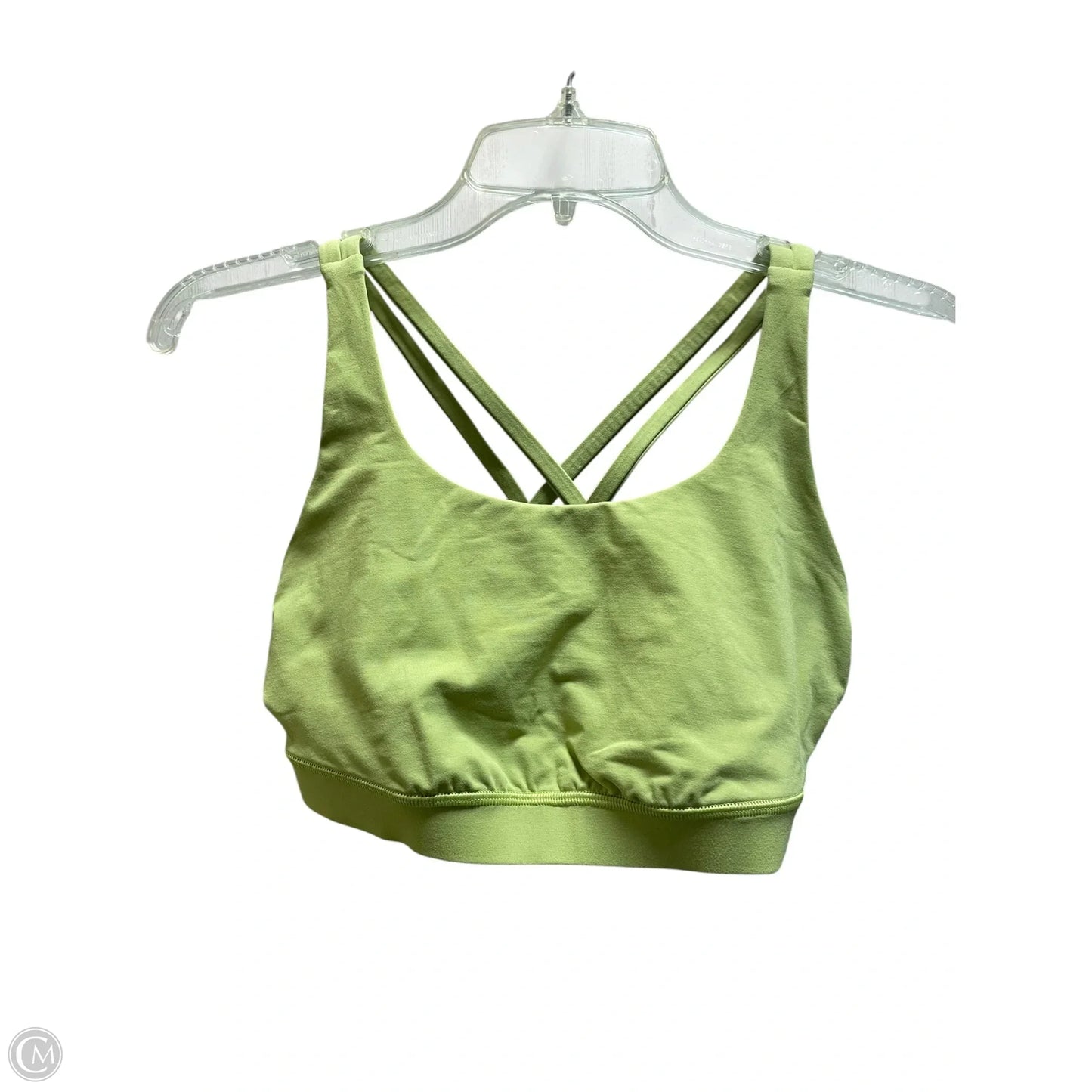 Athletic Bra By Lululemon In Green, Size: 8