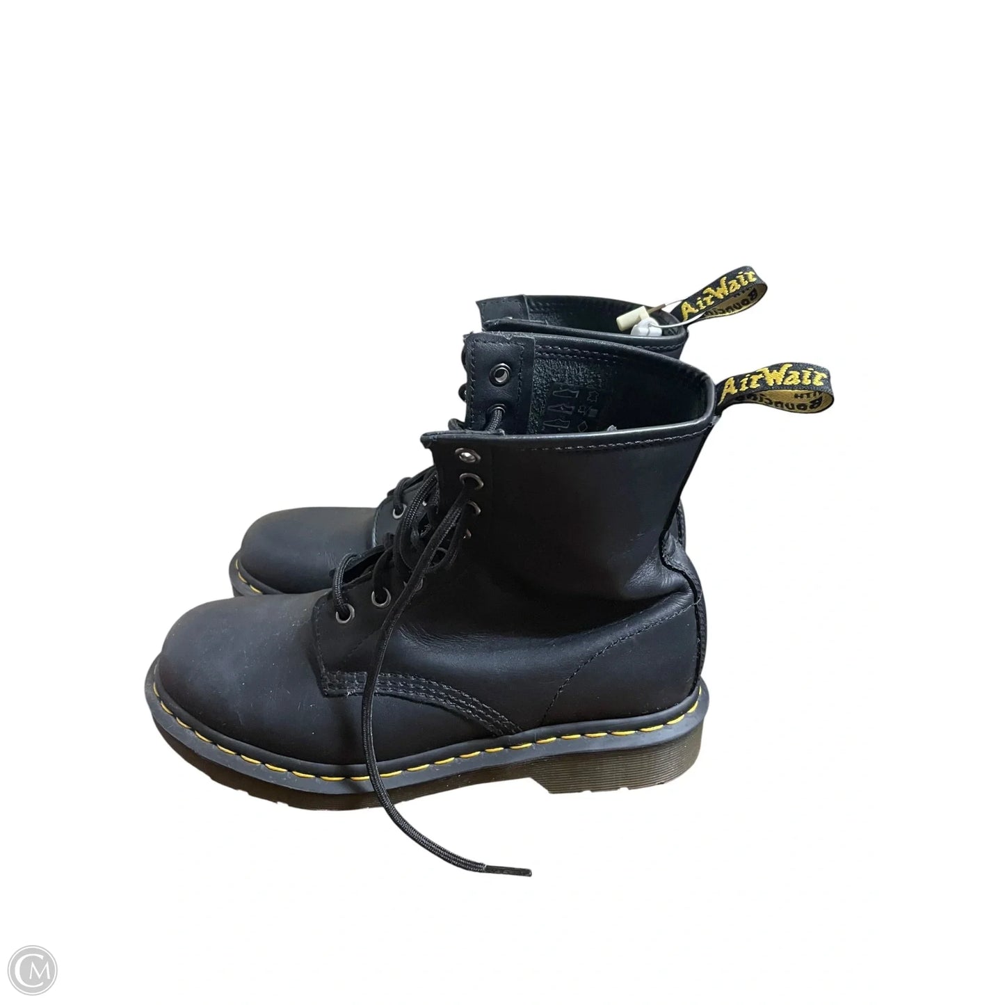 Boots Ankle Flats By Dr Martens In Black, Size: 8