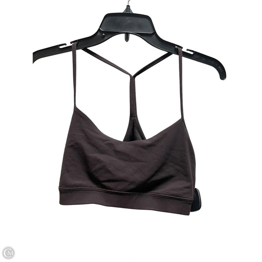 Athletic Bra By Lululemon In Brown, Size: 10