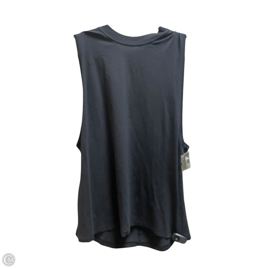 Athletic Tank Top By Lululemon In Black, Size: L