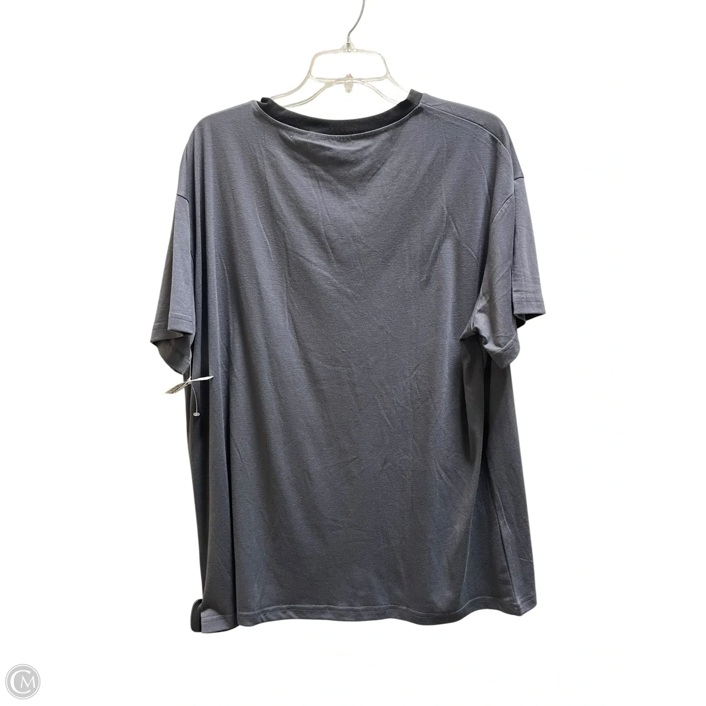 Top Short Sleeve By Jess Lea In Grey, Size: L