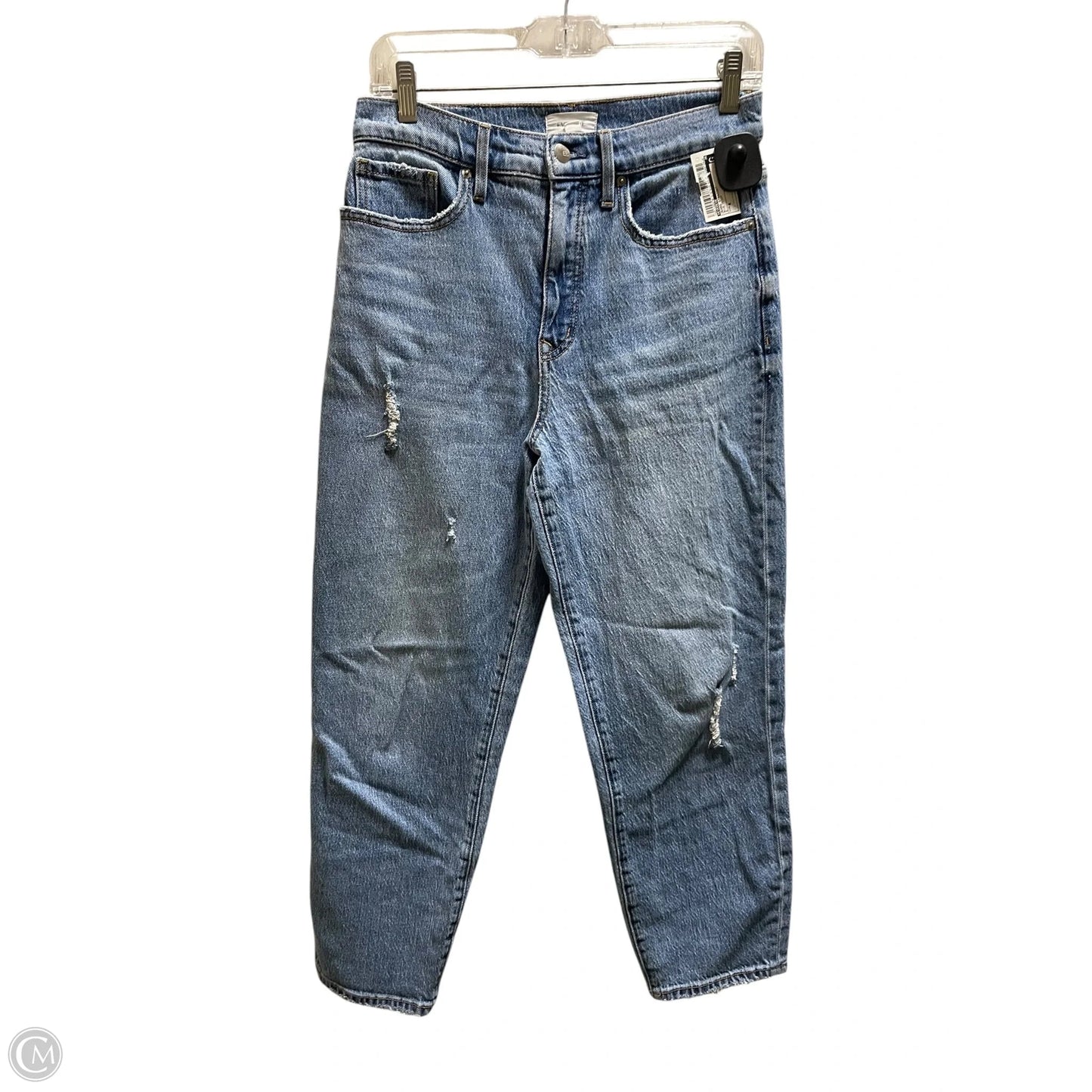 Jeans Straight By Evereve In Blue Denim, Size: 6