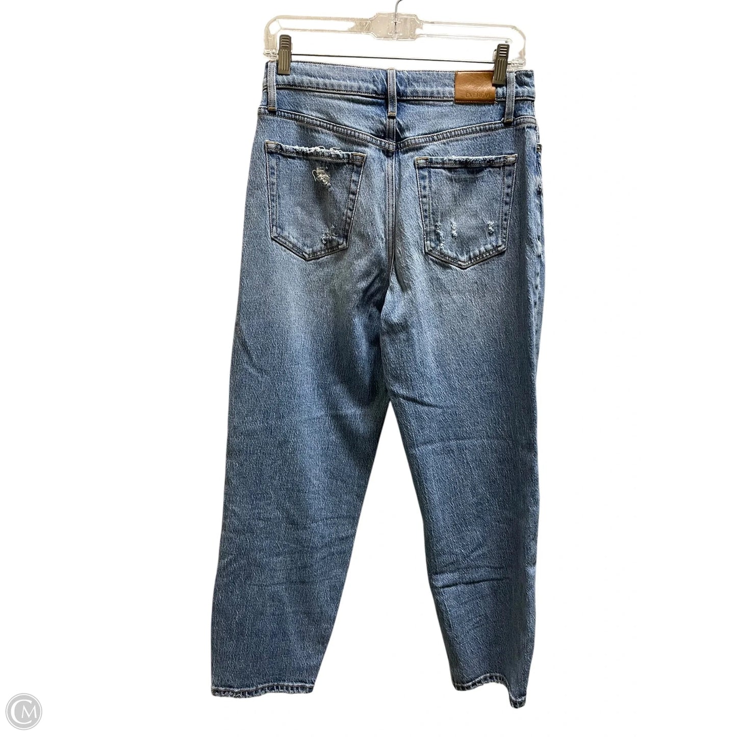 Jeans Straight By Evereve In Blue Denim, Size: 6