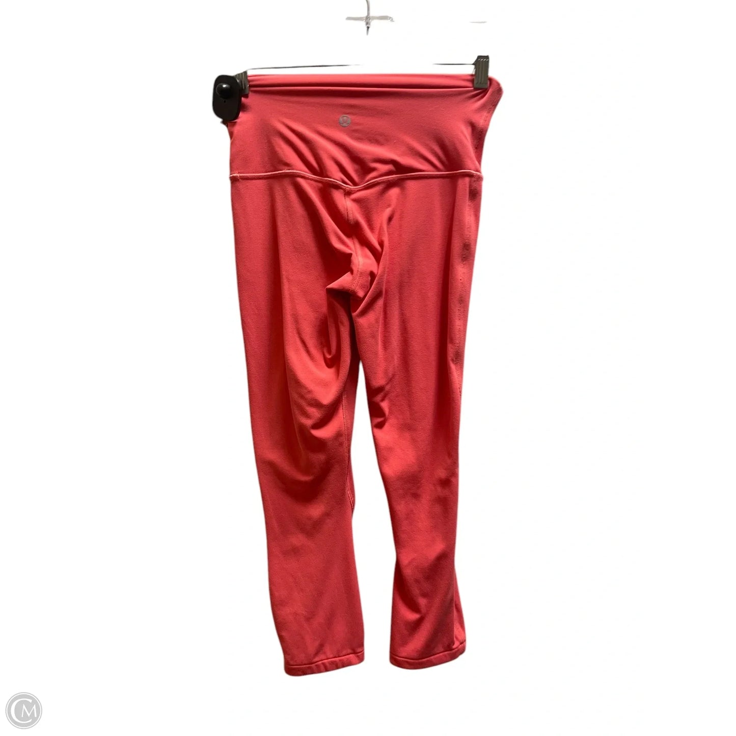 Athletic Capris By Lululemon In Orange, Size: 4