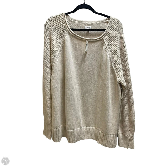 Sweater By Aerie In Tan, Size: L