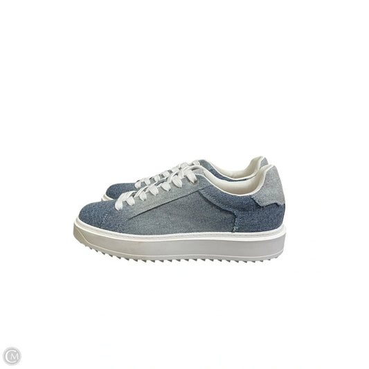 Shoes Sneakers By Steve Madden In Blue, Size: 10
