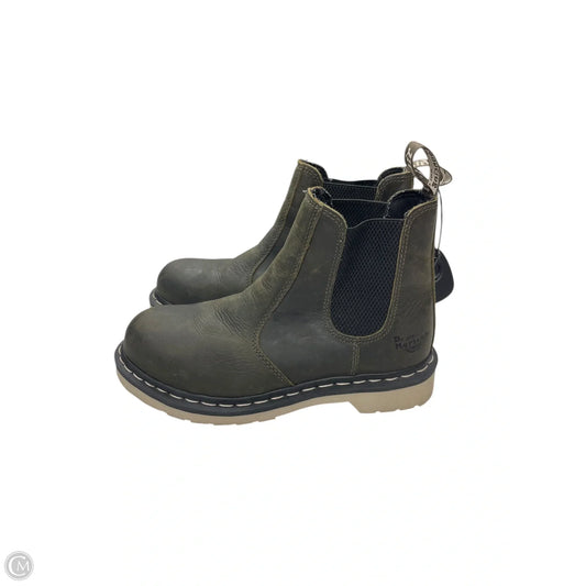 Boots Ankle Flats By Dr Martens In Green, Size: 6.5