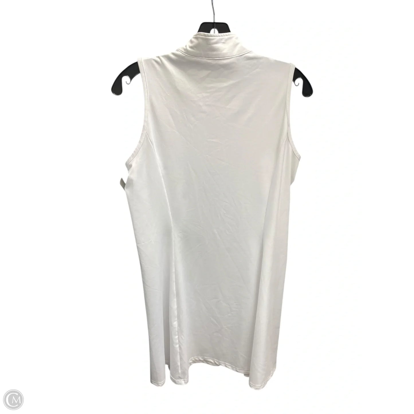 Athletic Dress By Clothes Mentor In White, Size: L