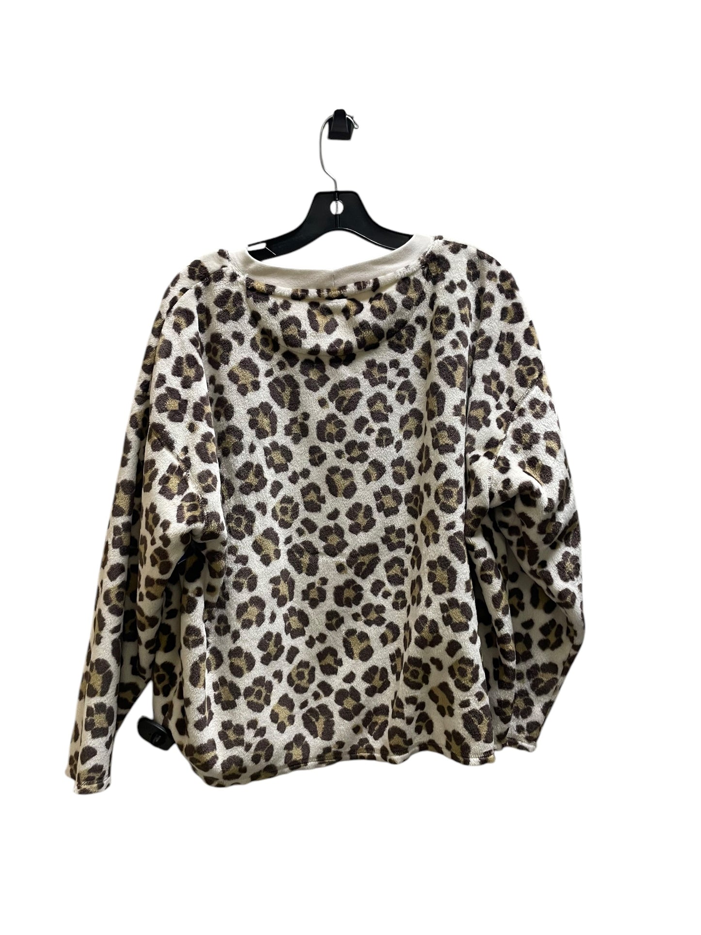 Sweater By Aerie In Animal Print, Size: L
