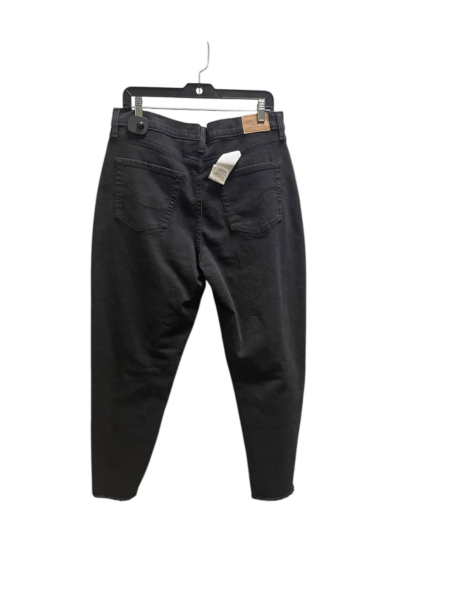 Jeans Cropped By Levis In Black, Size: 10