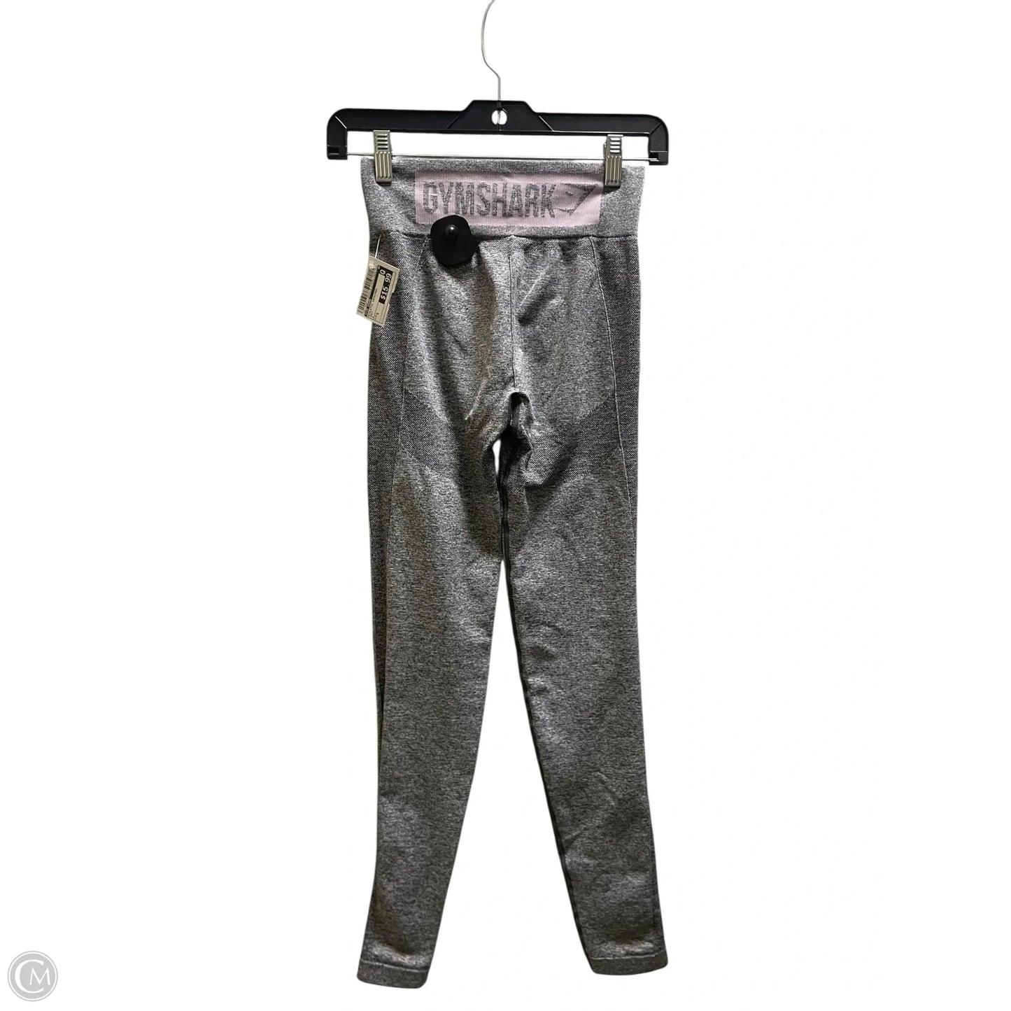 Athletic Leggings By Gym Shark In Grey, Size: S