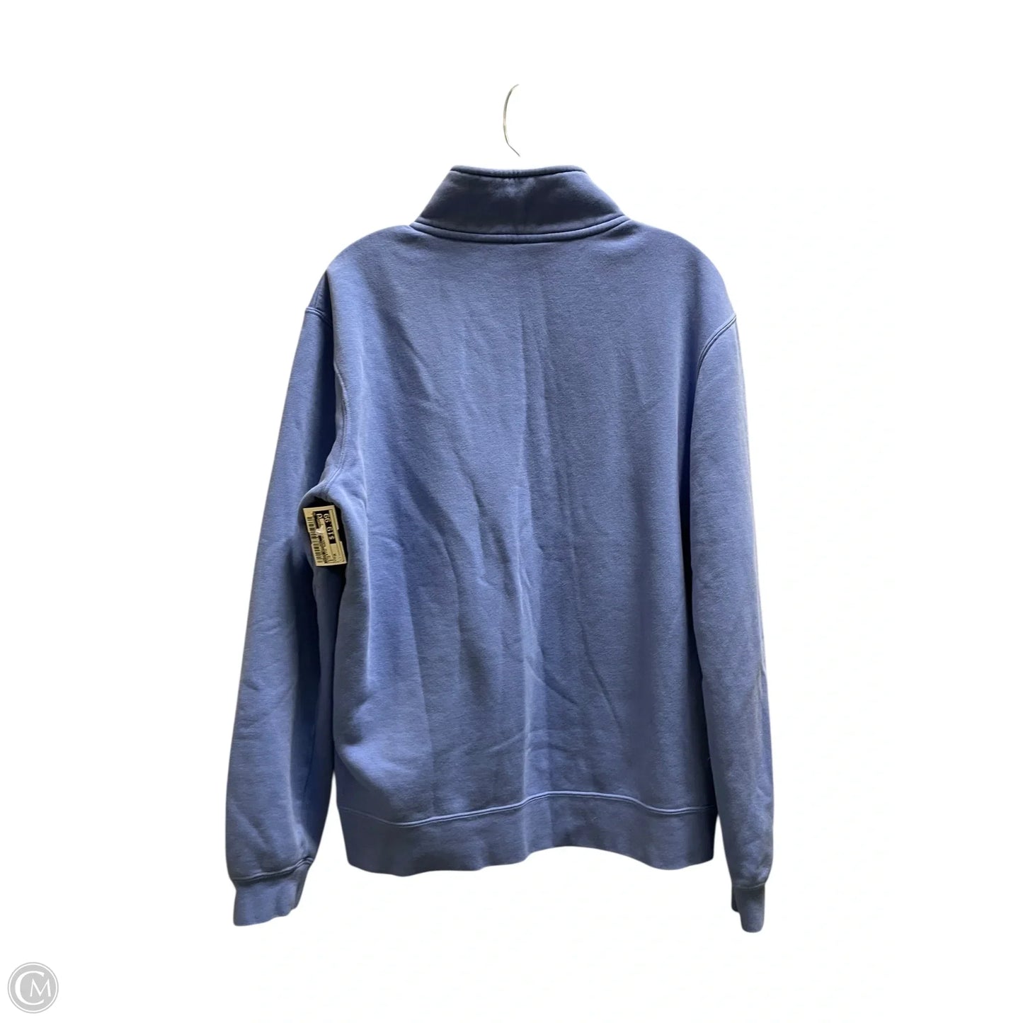 Athletic Sweatshirt Crewneck By Nike Apparel In Blue, Size: M