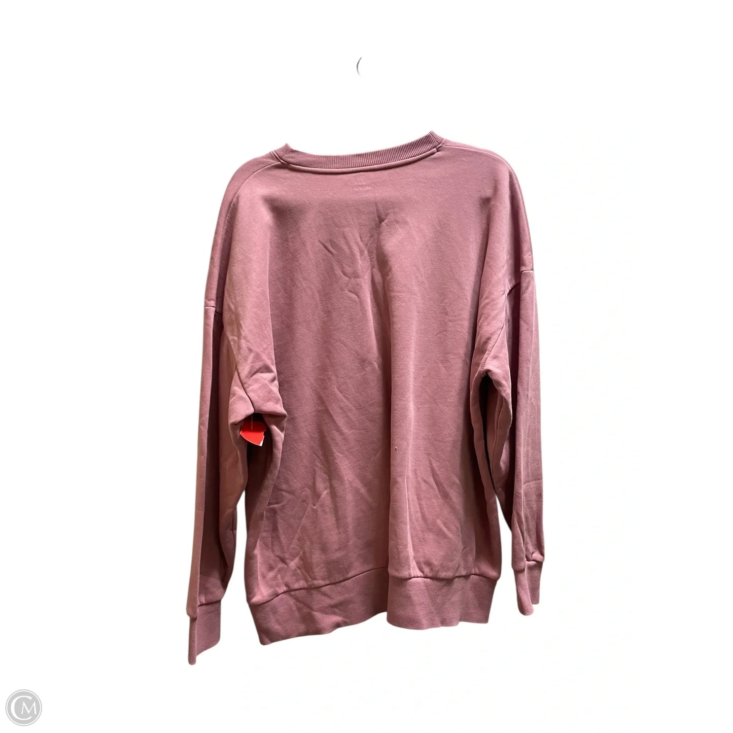 Sweatshirt Crewneck By Under Armour In Pink, Size: M