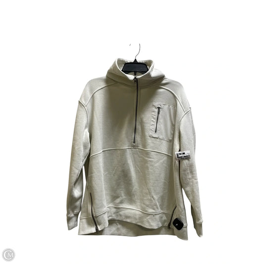 Sweatshirt Crewneck By Avia In Tan, Size: M
