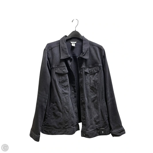 Jacket Denim By Duluth Trading In Black, Size: 2x