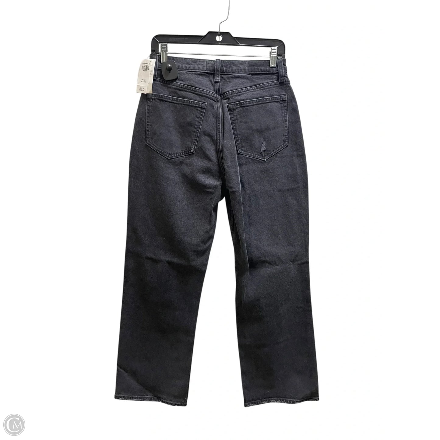 Jeans Straight By Abercrombie And Fitch In Black, Size: 2