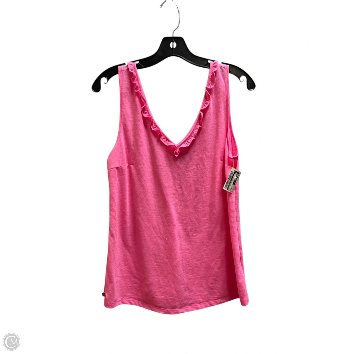 Top Sleeveless Designer By Lilly Pulitzer In Pink, Size: M