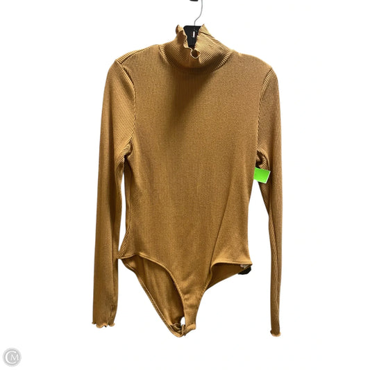 Bodysuit By Free People In Orange, Size: Xl