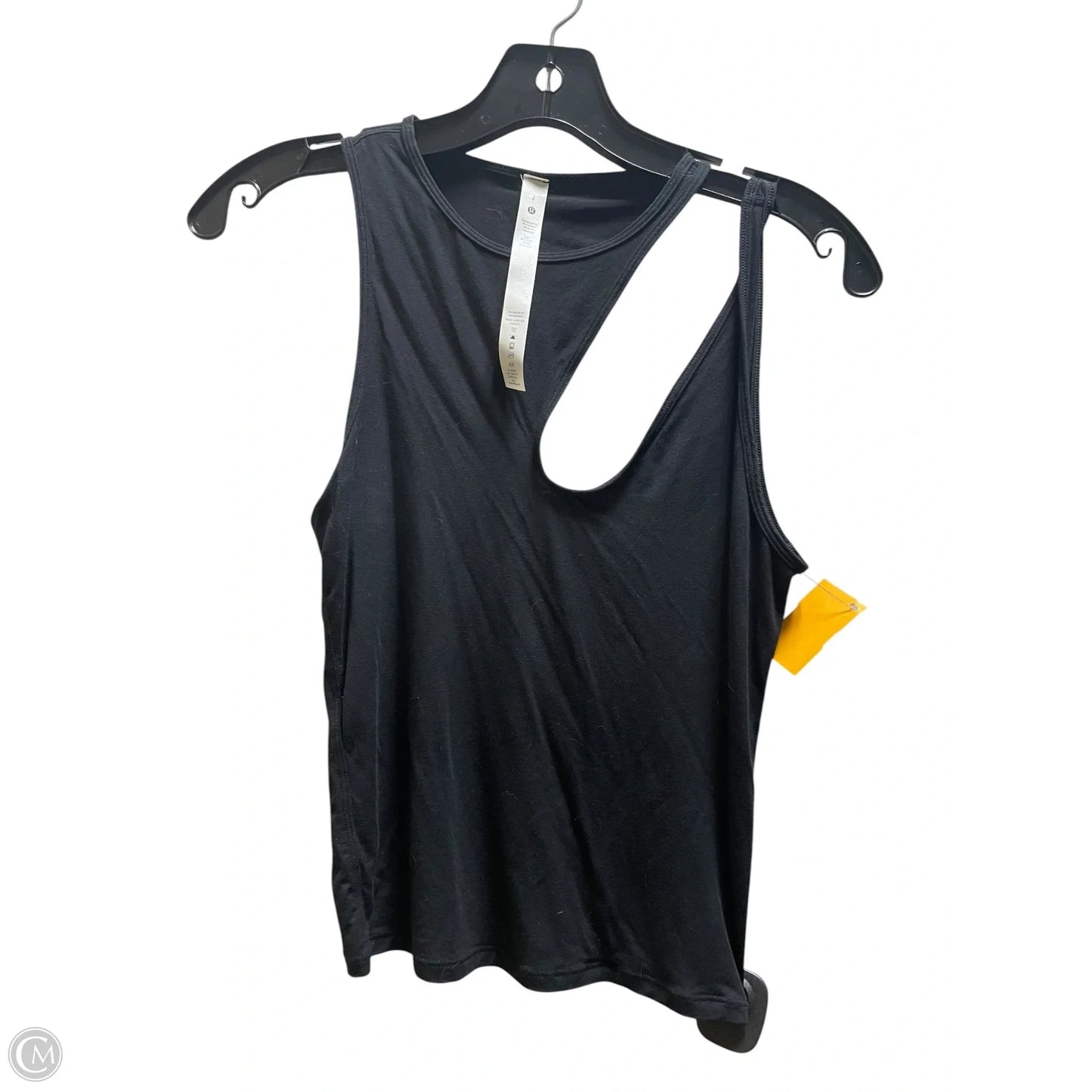 Athletic Tank Top By Lululemon In Black, Size: 2