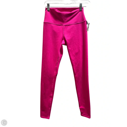 Athletic Leggings By Alo In Pink, Size: S