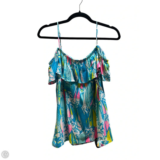 Top Sleeveless Designer By Lilly Pulitzer In Multi-colored, Size: S
