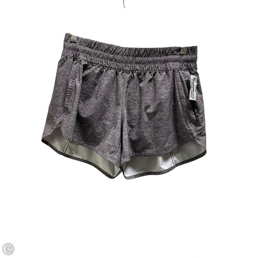 Athletic Shorts By Lululemon In Grey, Size: 8