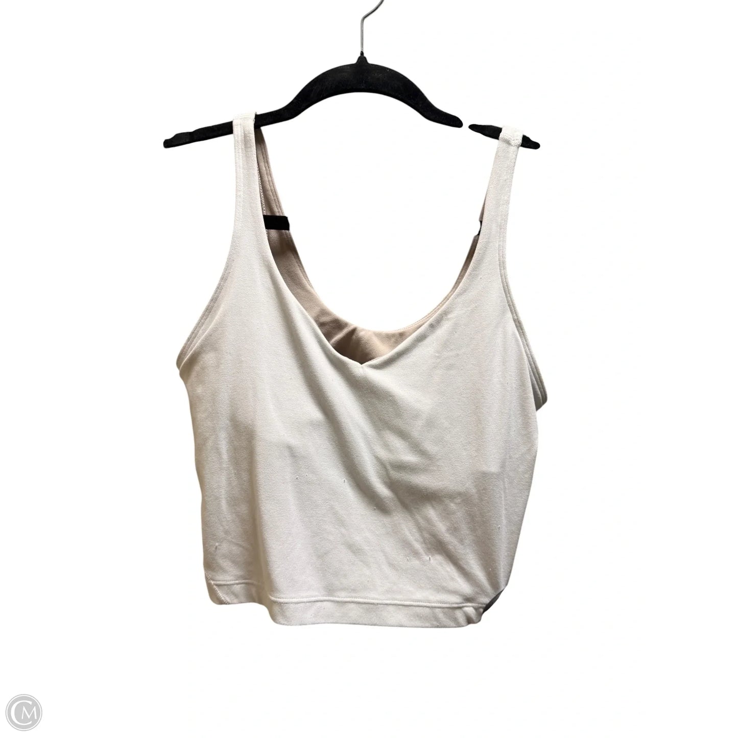 Athletic Bra By Lululemon In White, Size: 6