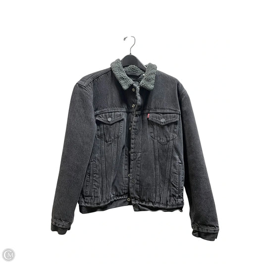 Coat Other By Levis In Black, Size: M