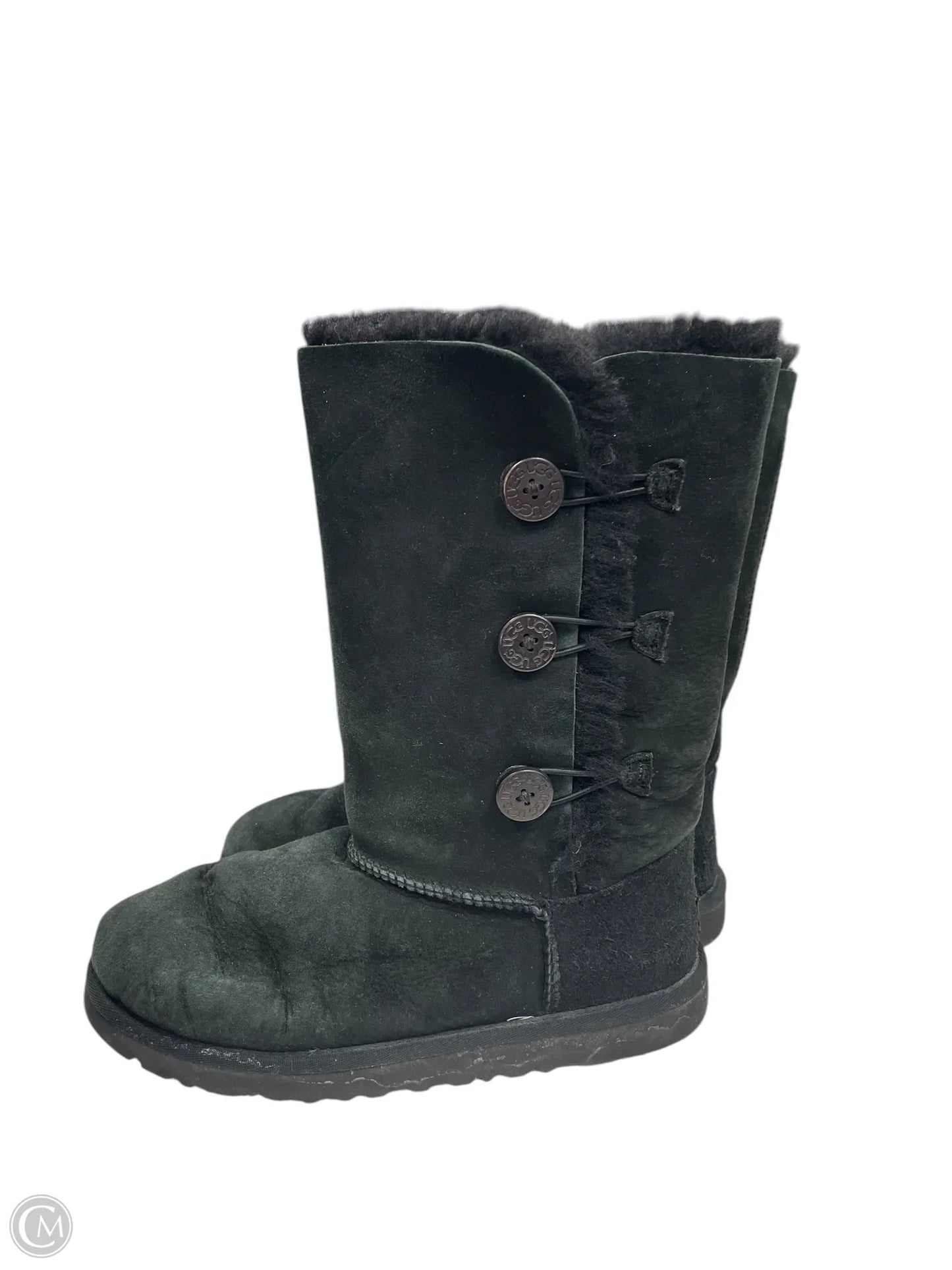 Boots Designer By Ugg In Black, Size: 6