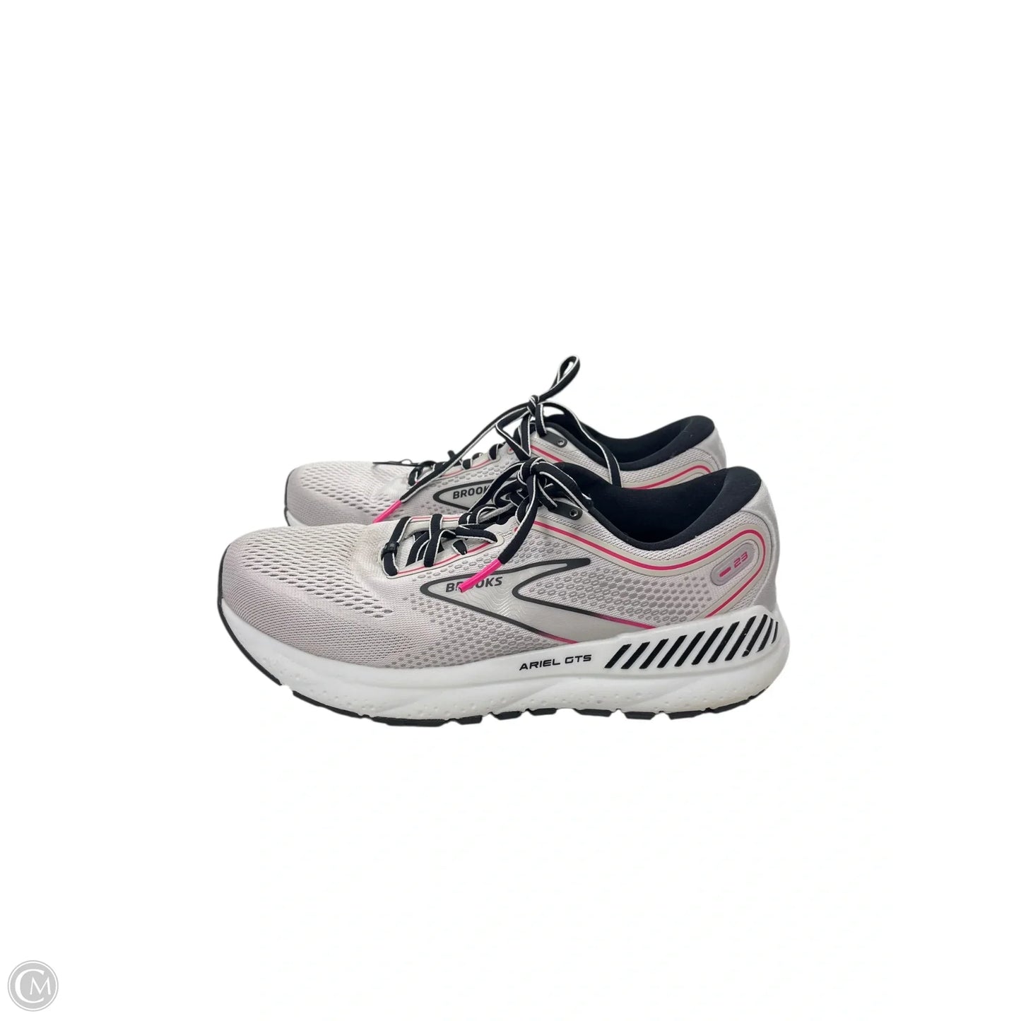 Shoes Athletic By Brooks In Multi-colored, Size: 8