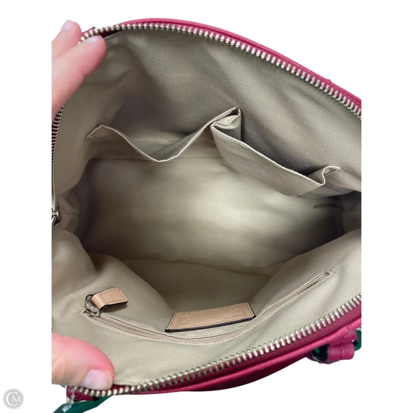 Handbag Designer By Coach, Size: Medium