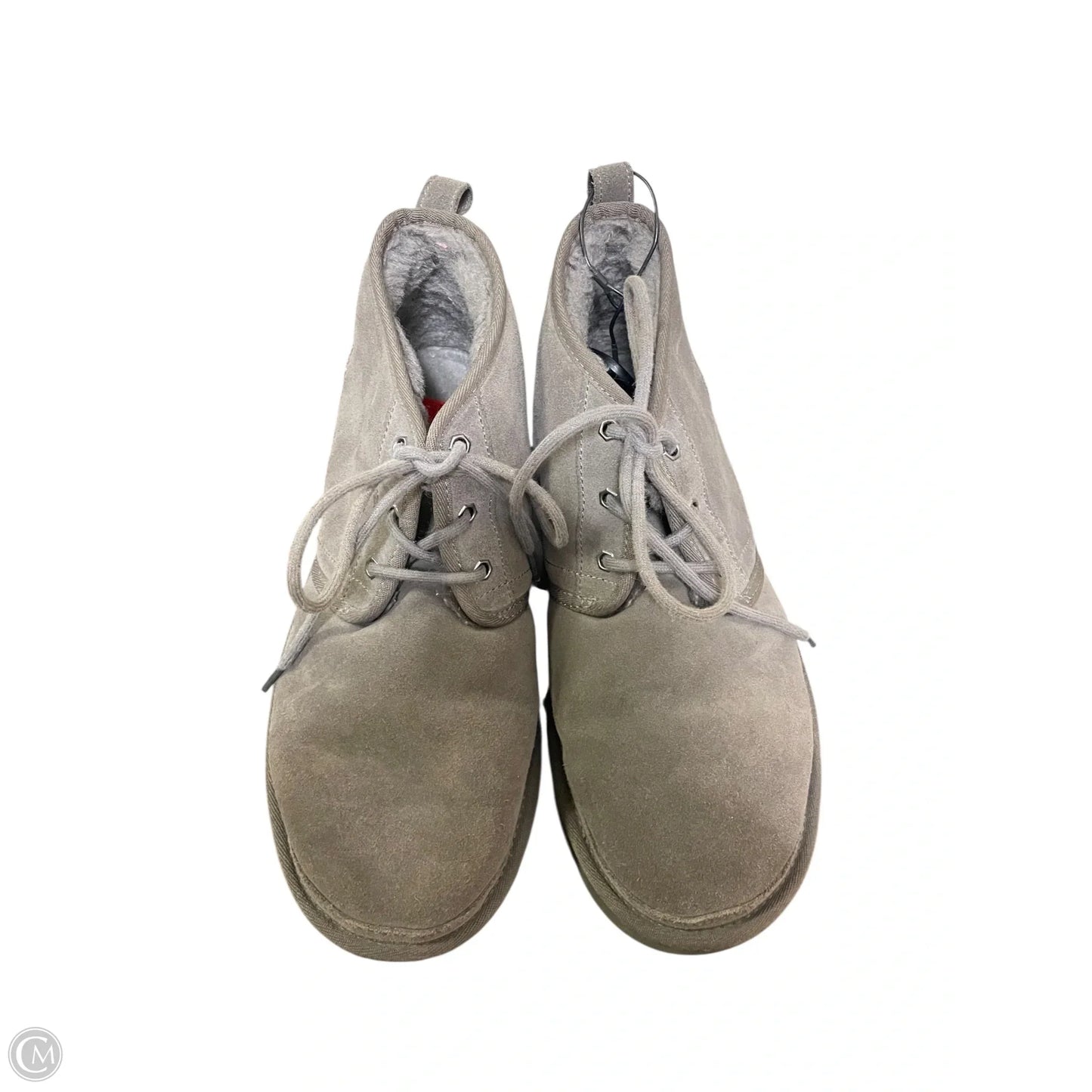 Boots Designer By Ugg In Grey, Size: 12