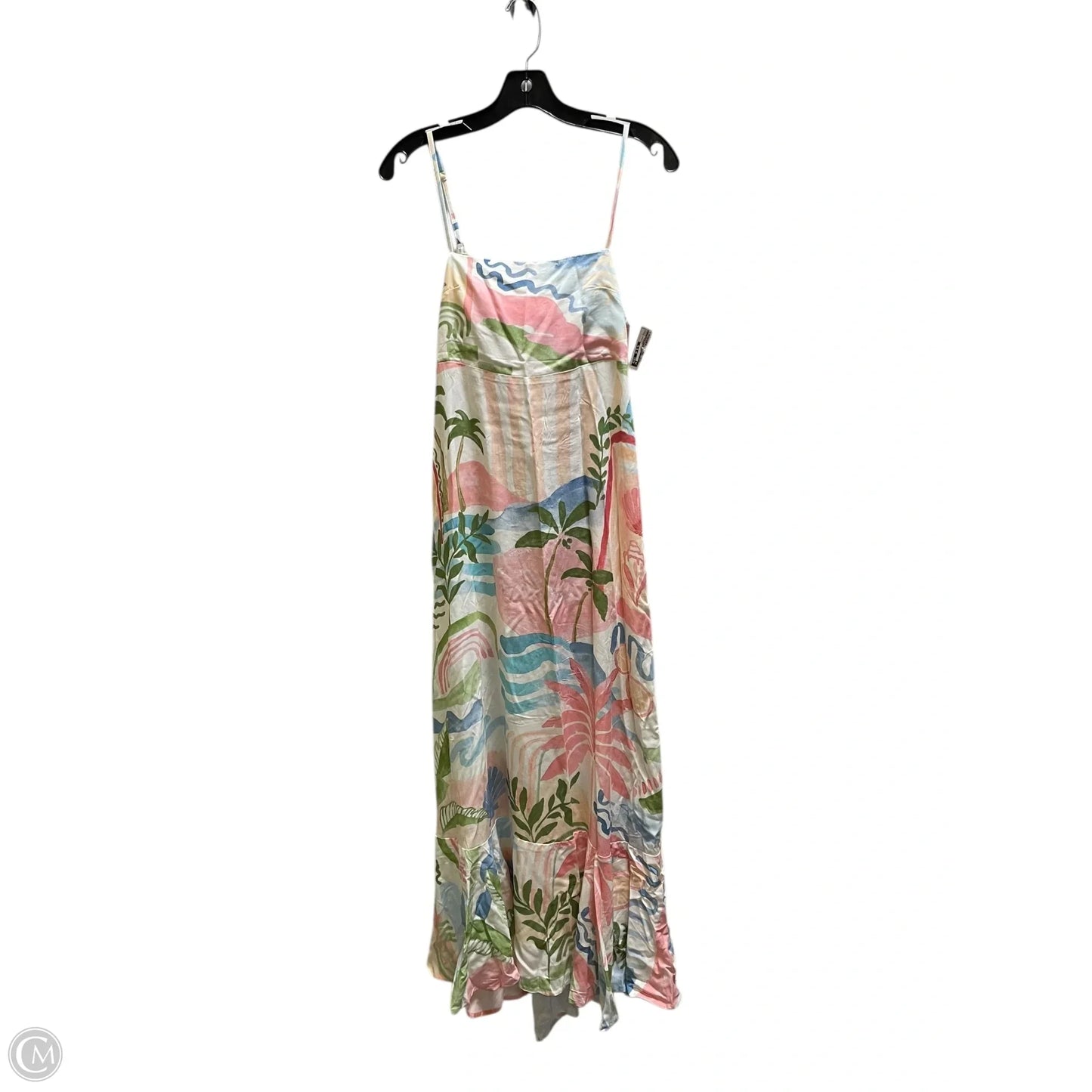 Dress Casual Maxi By Clothes Mentor In Multi-colored, Size: M