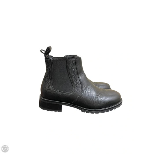 Boots Ankle Heels By Aldo In Black, Size: 8