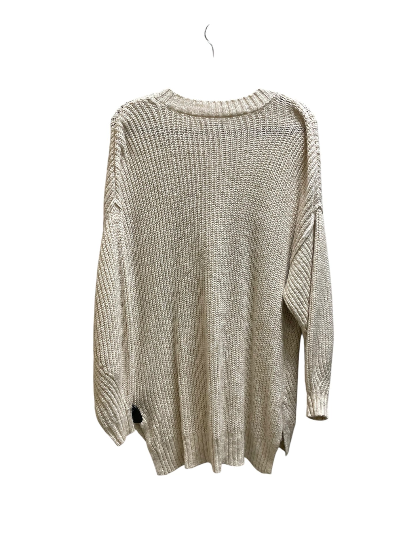 Sweater By American Eagle In Cream, Size: S