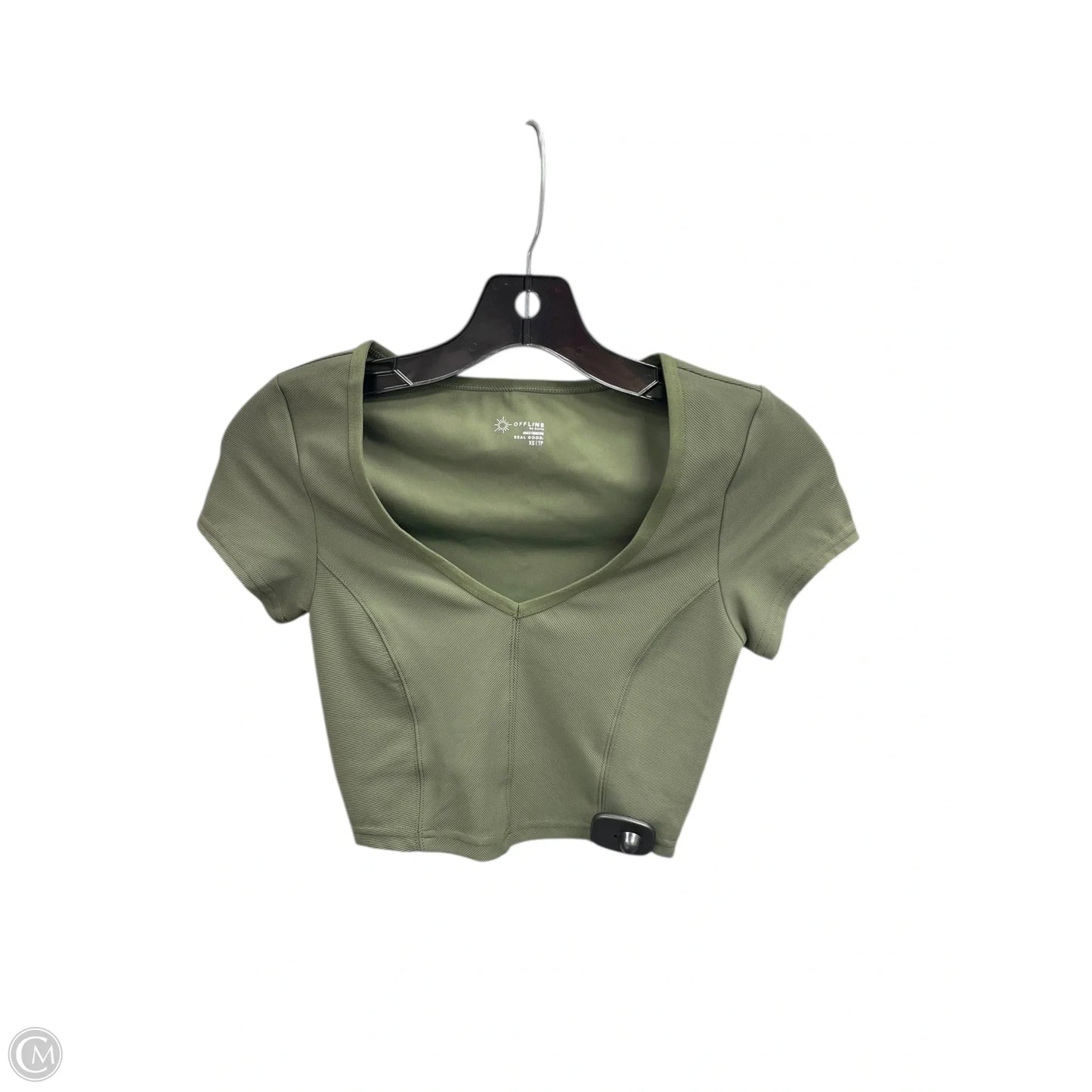 Athletic Leggings By Aerie In Green, Size: S
