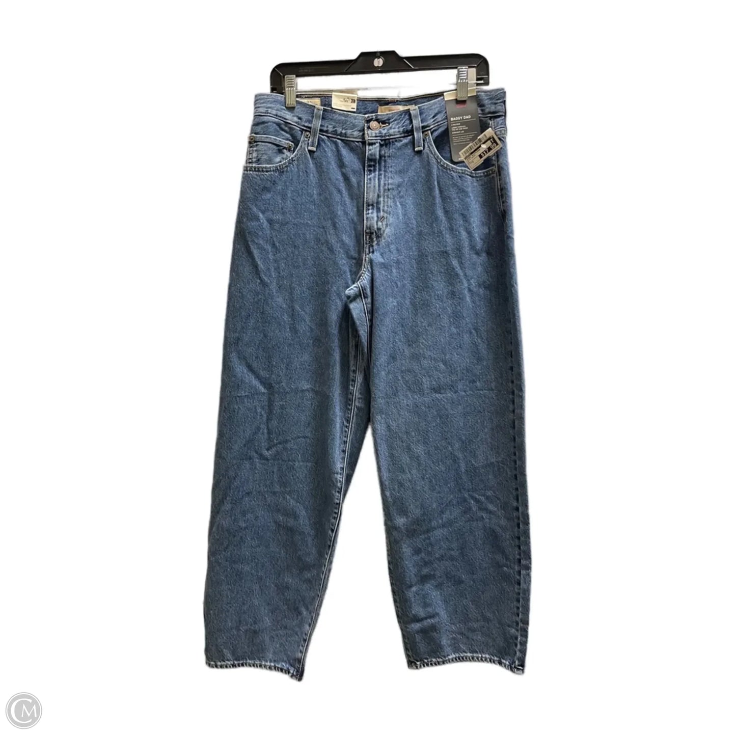 Jeans Boyfriend By Levis In Blue Denim, Size: 8
