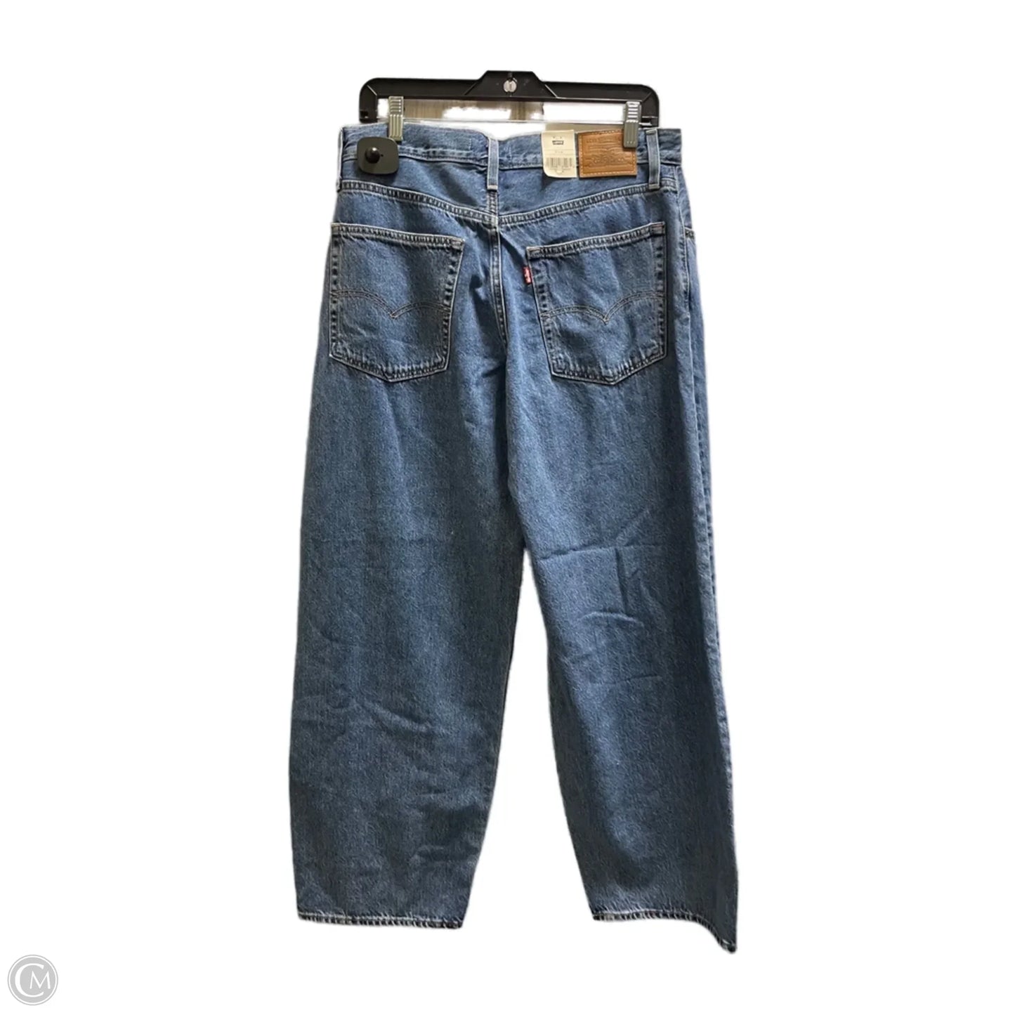 Jeans Boyfriend By Levis In Blue Denim, Size: 8