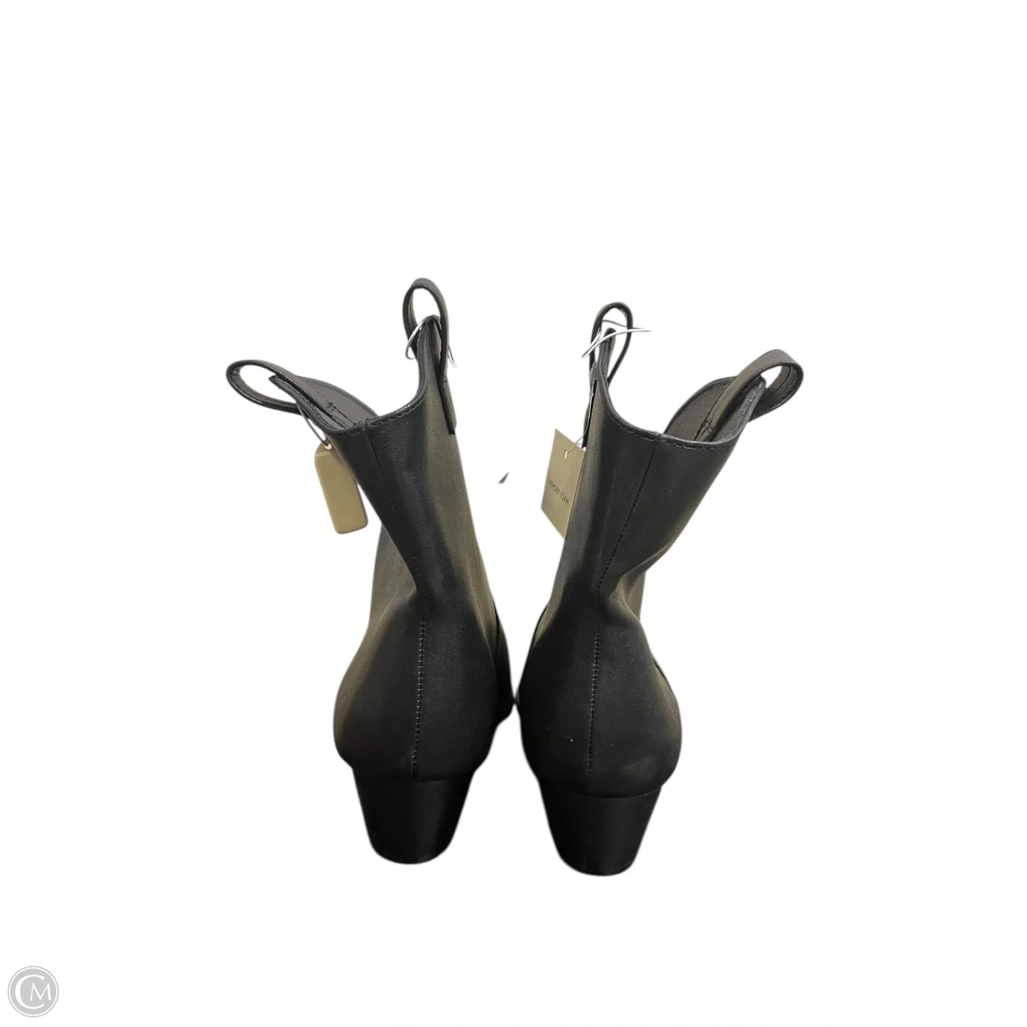 Boots Ankle Heels By Universal Thread In Black, Size: 9