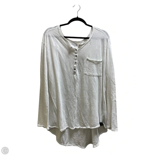 Top Long Sleeve By We The Free In White, Size: L
