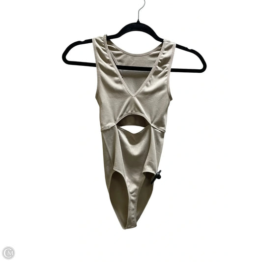 Bodysuit By Colsie In Tan, Size: Xs