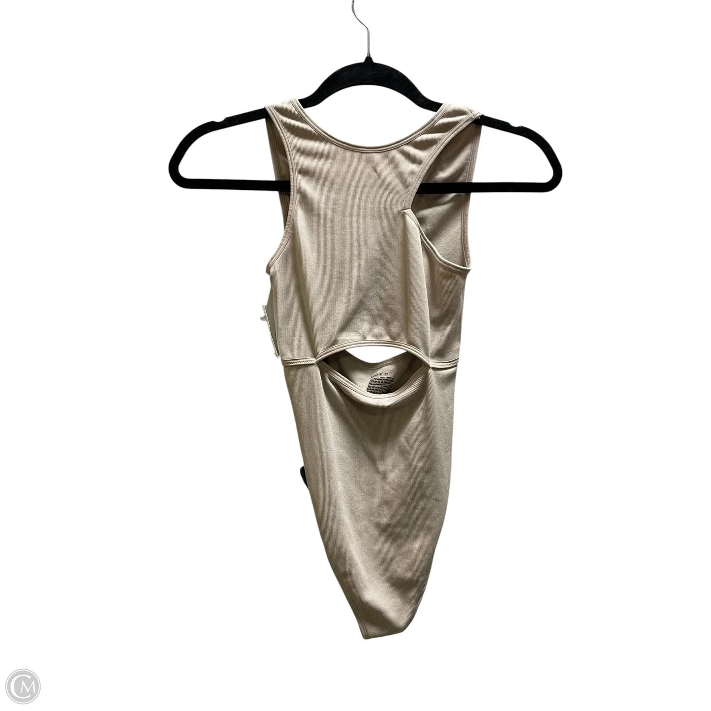 Bodysuit By Colsie In Tan, Size: Xs