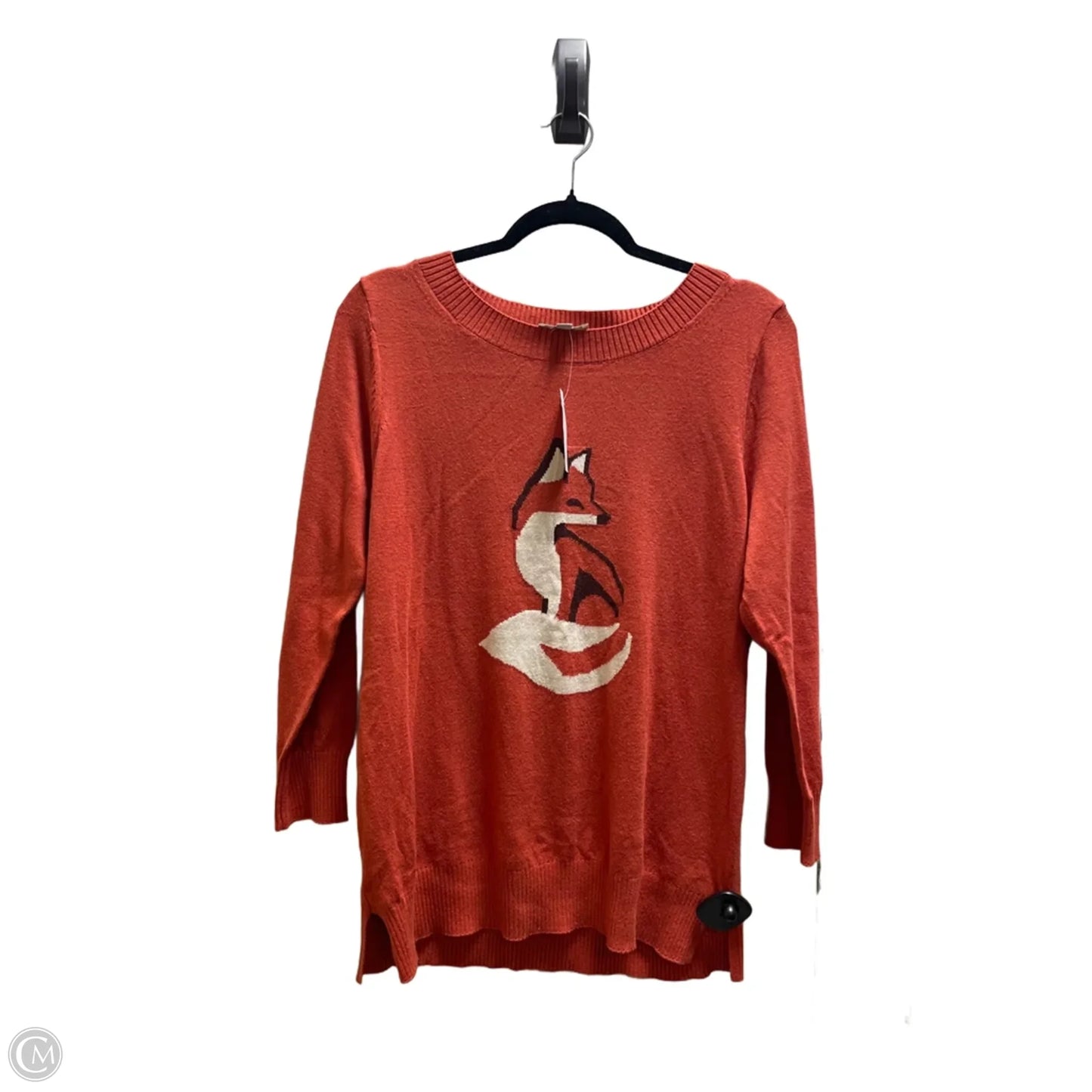Sweater By Loft In Orange, Size: L