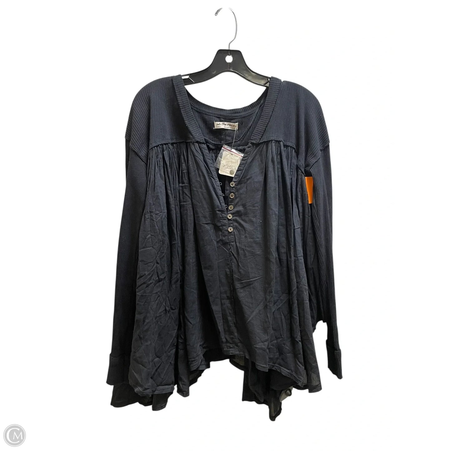 Top Long Sleeve By We The Free In Black, Size: S
