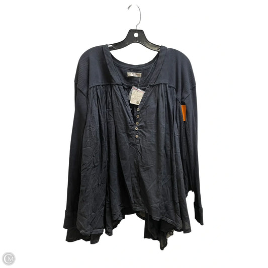Top Long Sleeve By We The Free In Black, Size: S