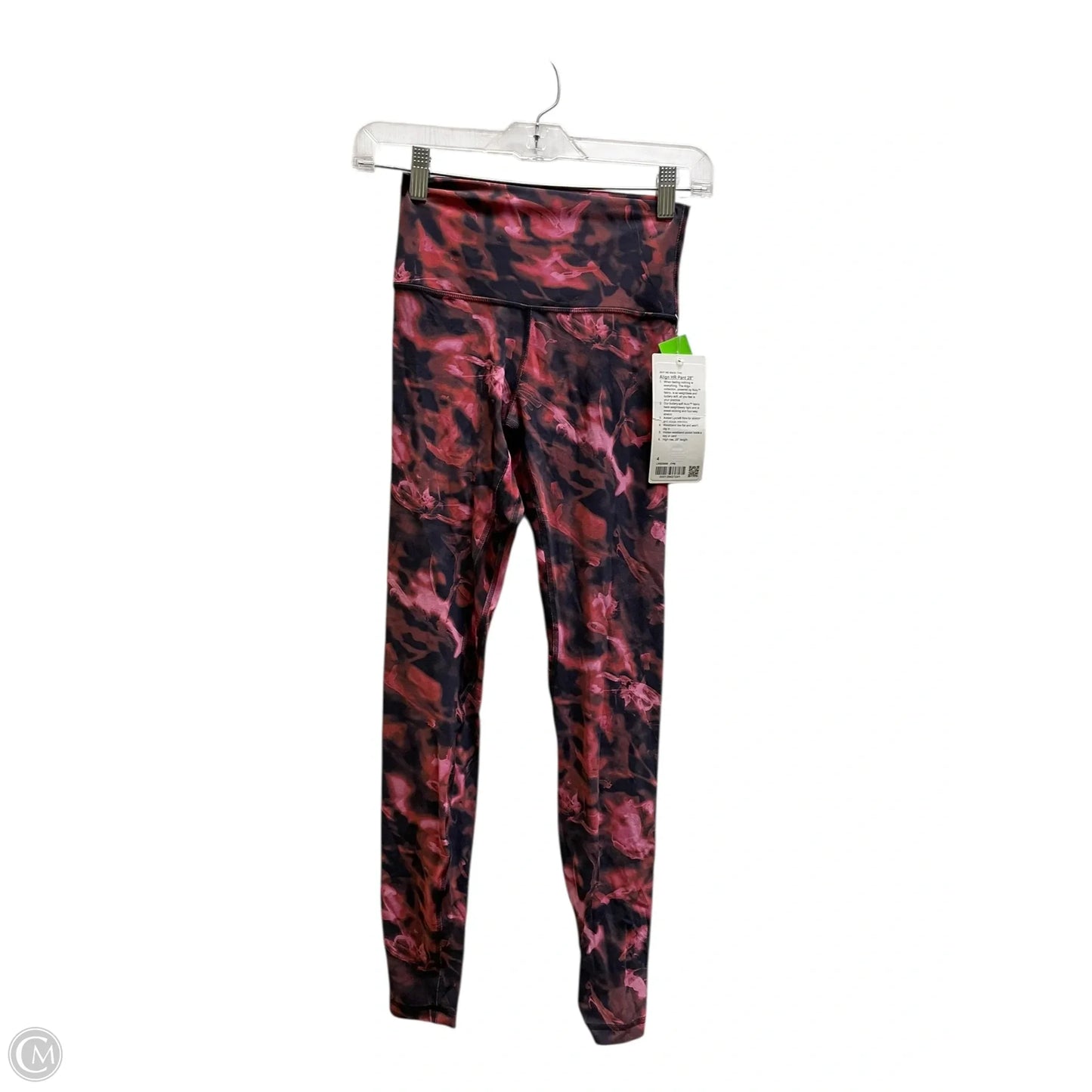 Athletic Leggings By Lululemon In Pink, Size: 4