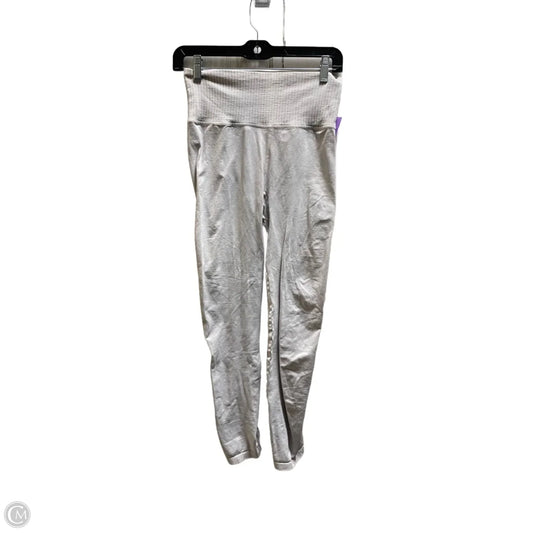 Athletic Leggings By Free People In Grey, Size: M