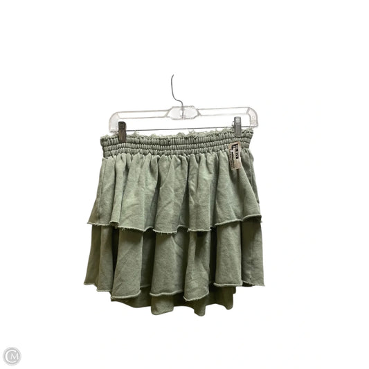 Skirt Mini & Short By Aerie In Green, Size: L