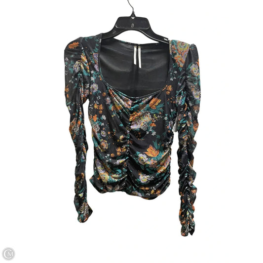 Top Long Sleeve By Anthropologie In Black, Size: Xs
